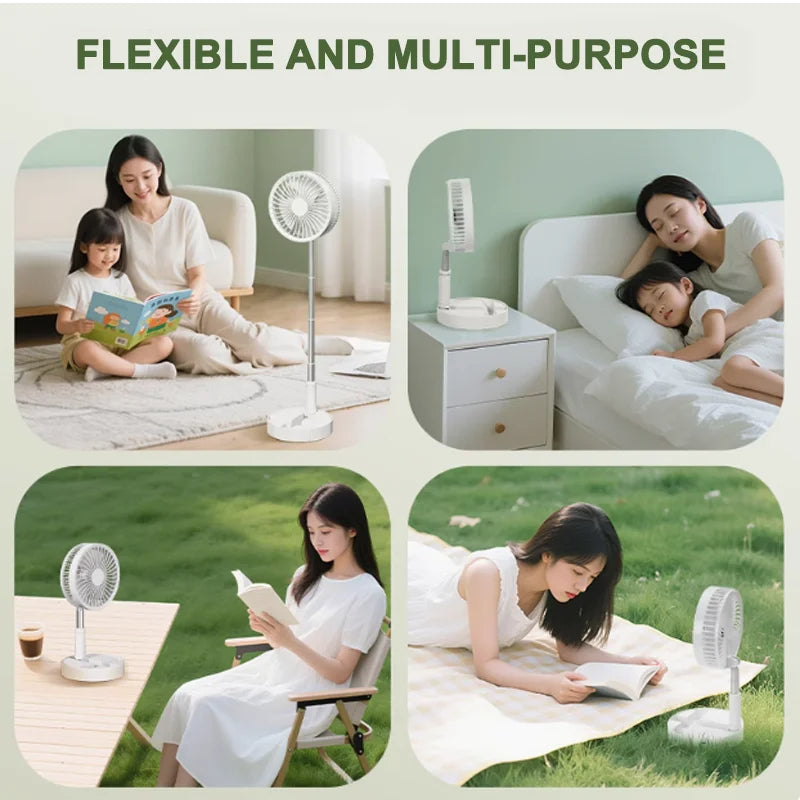 Foldable Telescopic Fan