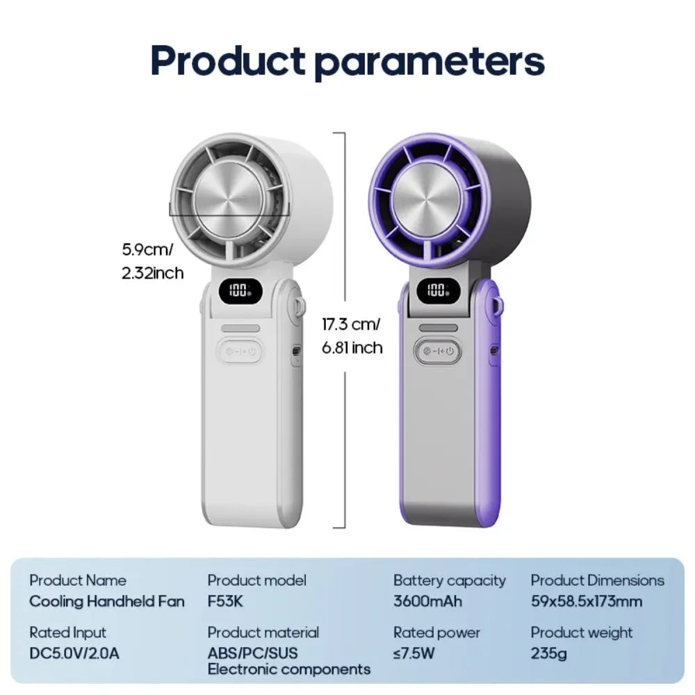 Handheld Turbo Cooling Fan